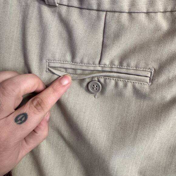 Worthington Dress Pants Size 10 Tan Business Wear with Front Pockets  Belt Loops - Picture 7 of 12